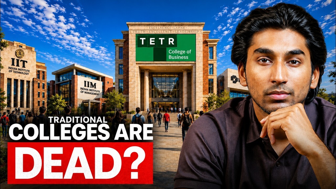 Published video thumbnail: Is Traditional College Still Worth It in 2026? The Truth No One Talks About